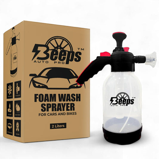 BLITZCLEAN Foam Sprayer for Car & Bike, Home Cleaning | High-Pressure Blaster, Adjustable Nozzle