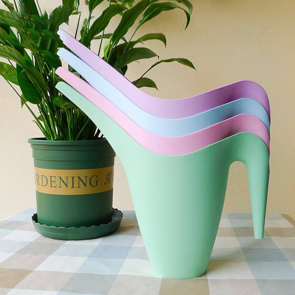 DORINA Green 2L Garden Watering Can – Durable Plastic Pot Watering Tool for Indoor & Outdoor Plants