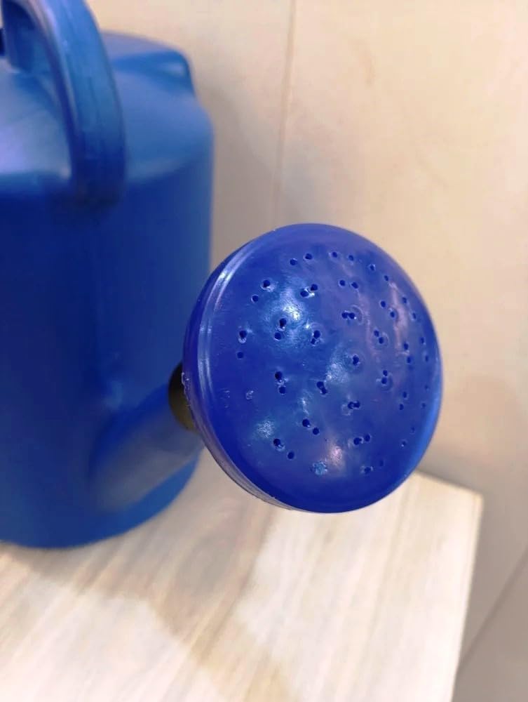 Wondria 5L Plastic Watering Can with Sprayer | Garden Plant Shower Can | Indoor Outdoor Plant Sprinkler