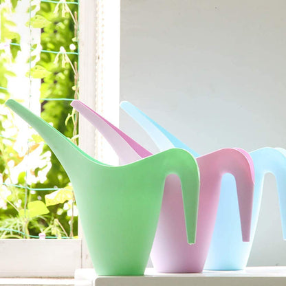 DORINA Green 2L Garden Watering Can – Durable Plastic Pot Watering Tool for Indoor & Outdoor Plants