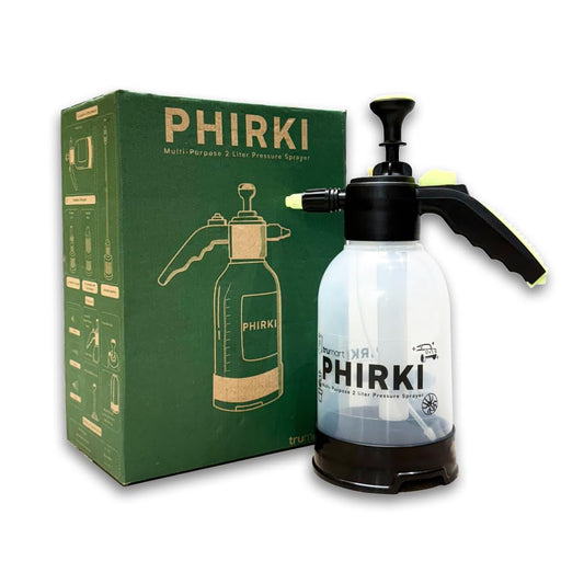 KherkiPro 2L Heavy-Duty Pressure Sprayer – Mist & Stream, Hand Pump for Home, Garden & Cleaning