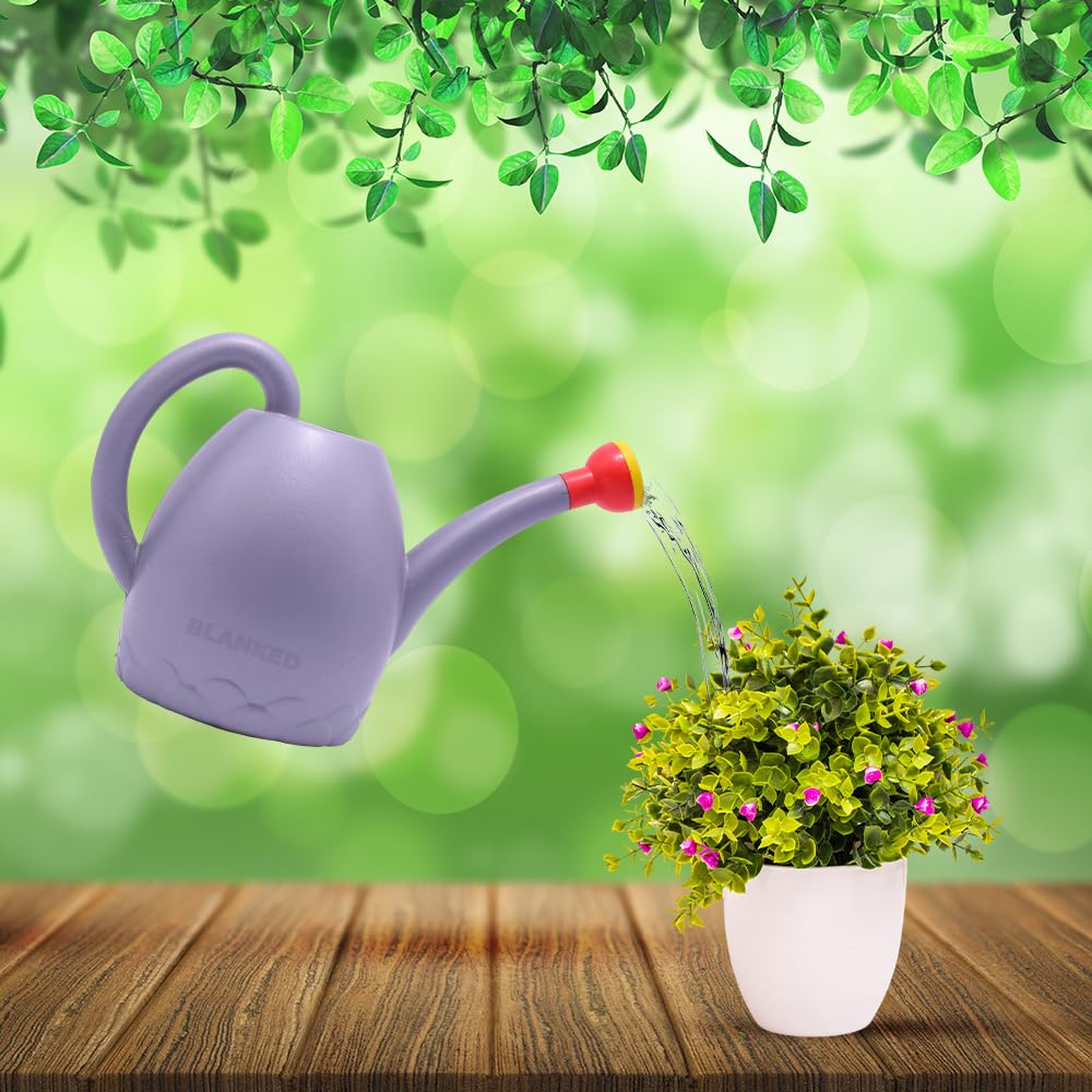 Bemora Plastic Watering Can | 2.5L Capacity | 9x12 Inch Size | Garden Water Can for Plants