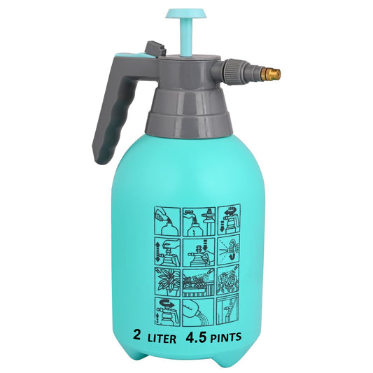 OZELYN 2L Multipurpose Classic Hand Pump Sprayer for Water, Gardening, Car Cleaning & Sanitising