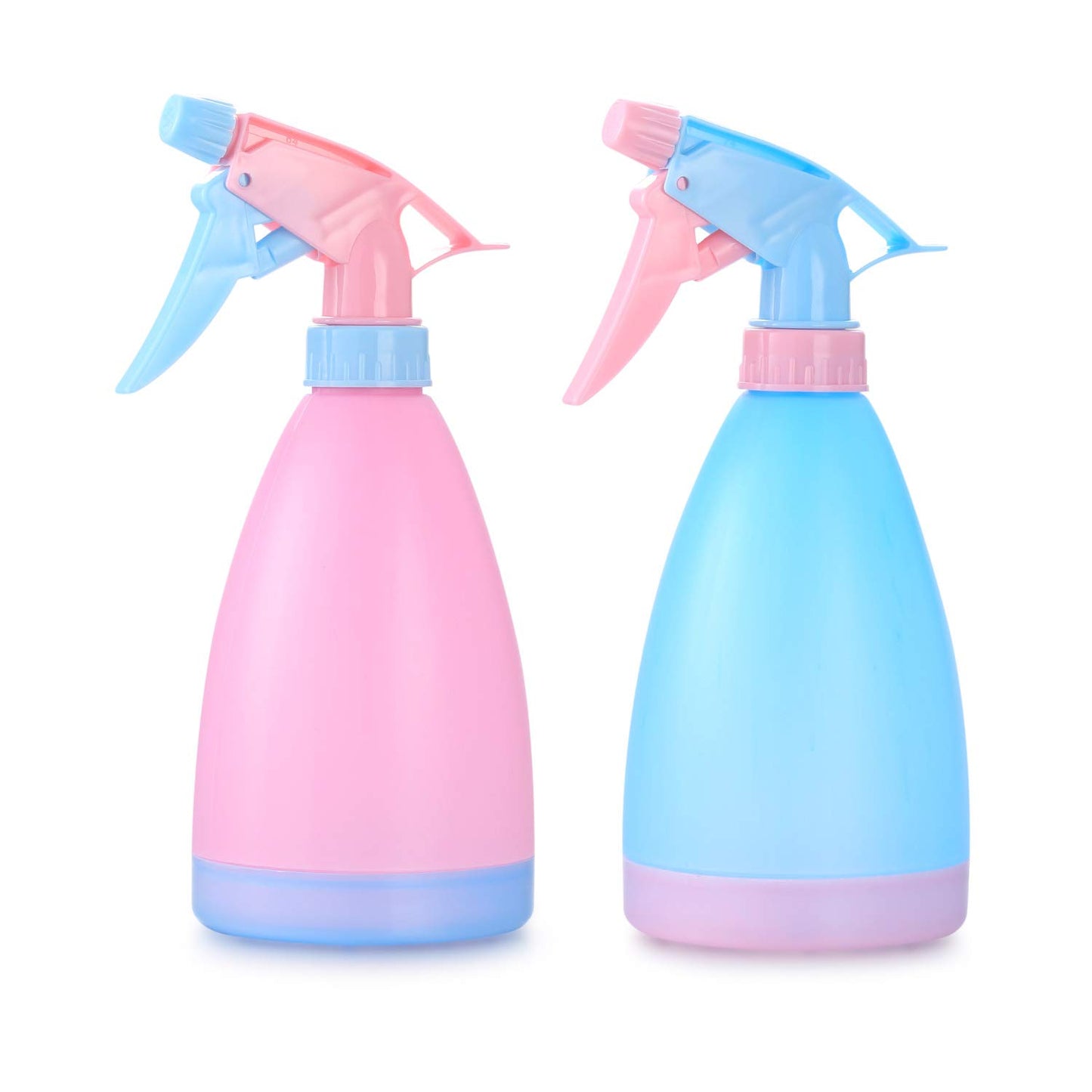 Termia 2PCS Large 500ml Spray Bottles, Refillable Plastic Plant Mister for Watering & Cleaning