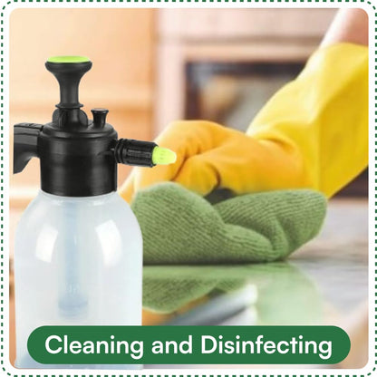 KherkiPro 2L Heavy-Duty Pressure Sprayer – Mist & Stream, Hand Pump for Home, Garden & Cleaning