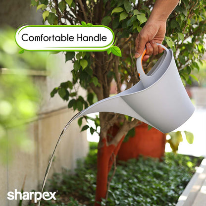 Sorelia Modern Decorative 2L Long Tip Watering Can for Home Gardening, Indoor & Outdoor Sprinkling