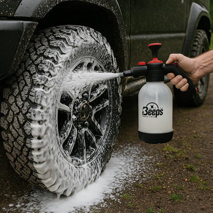 BLITZCLEAN Foam Sprayer for Car & Bike, Home Cleaning | High-Pressure Blaster, Adjustable Nozzle
