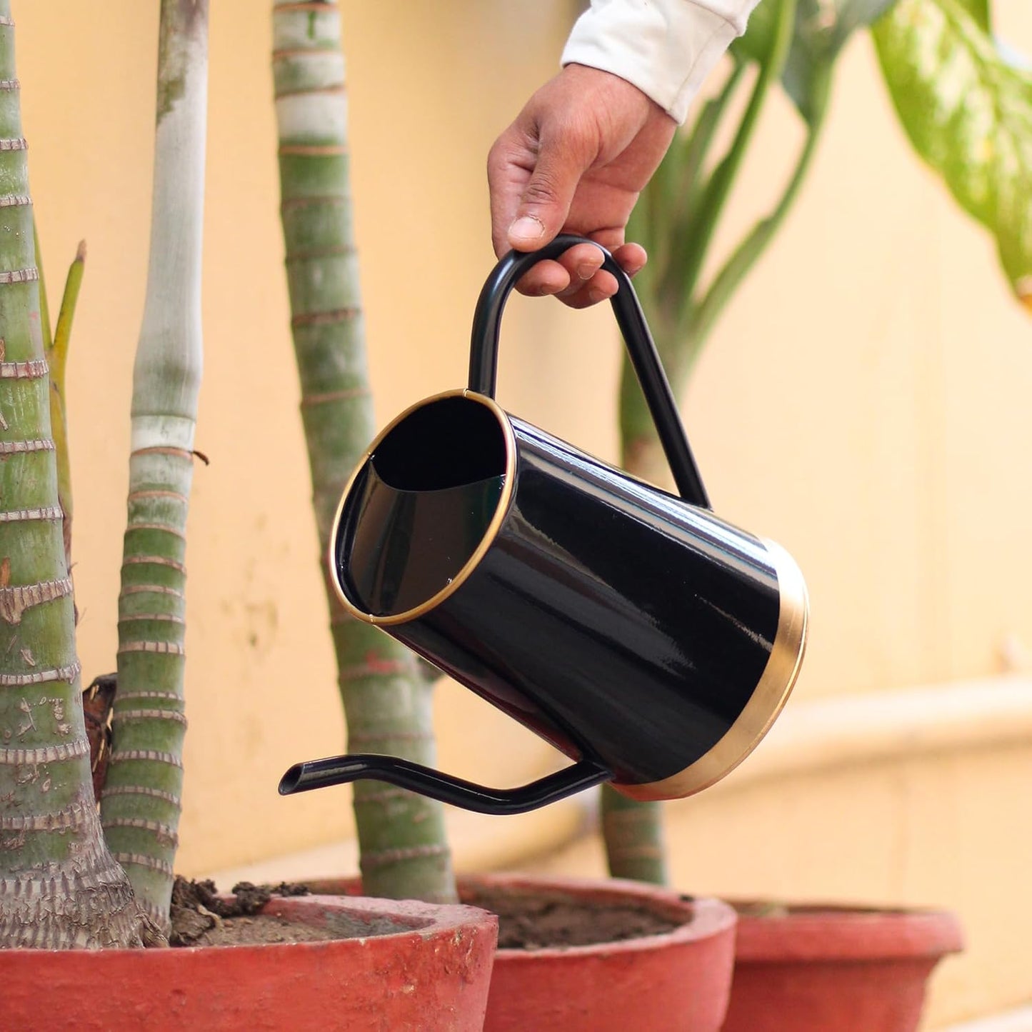 Urbania Plant Metal Watering Can for Indoor & Outdoor | Ideal for Home & Terrace Garden Accessories
